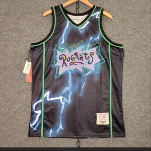 NWT Rugrats Headgear Classics REPTAR Basketball Jersey - 1991 Nostalgia